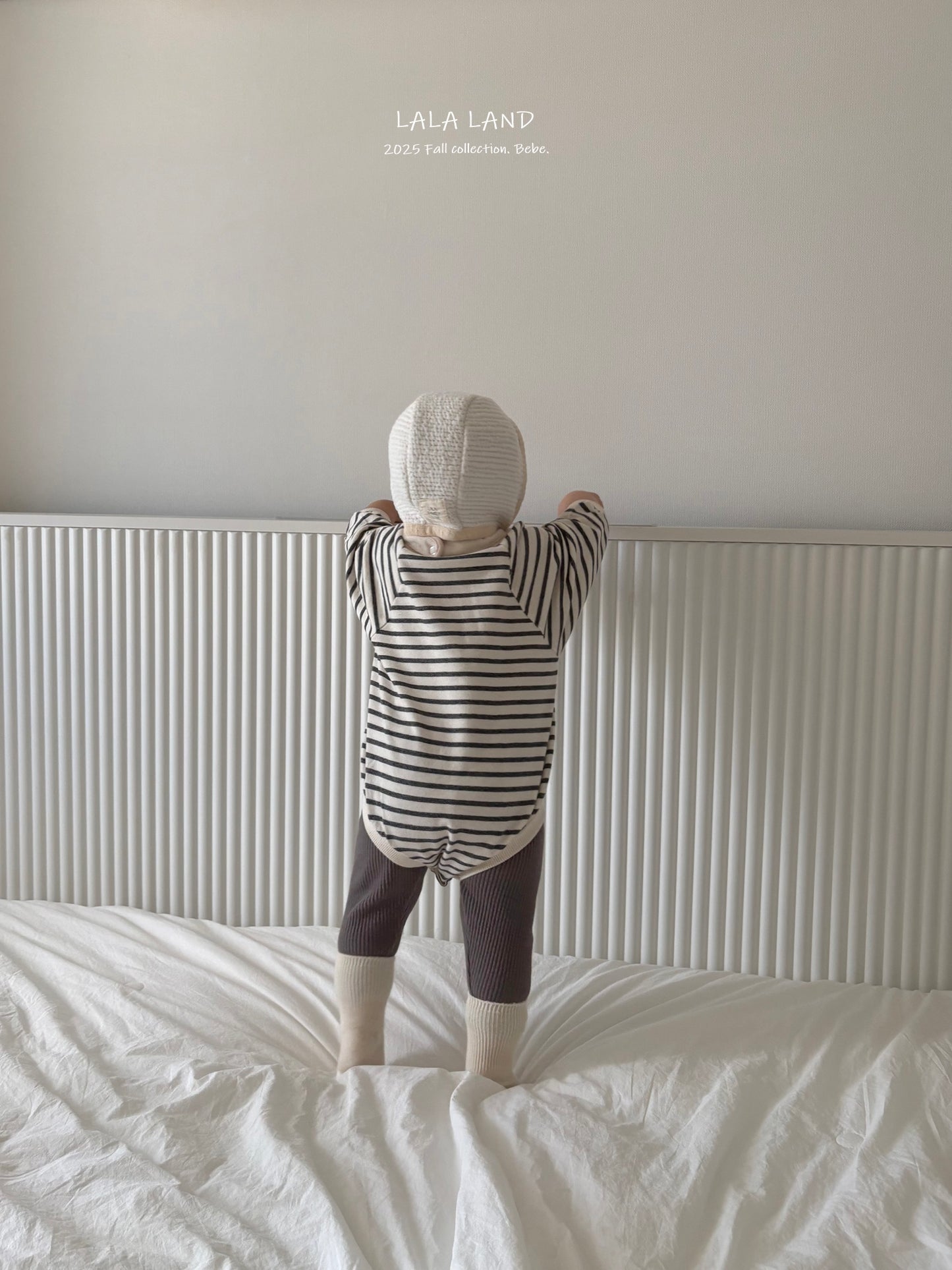 Striped Raglan Romper