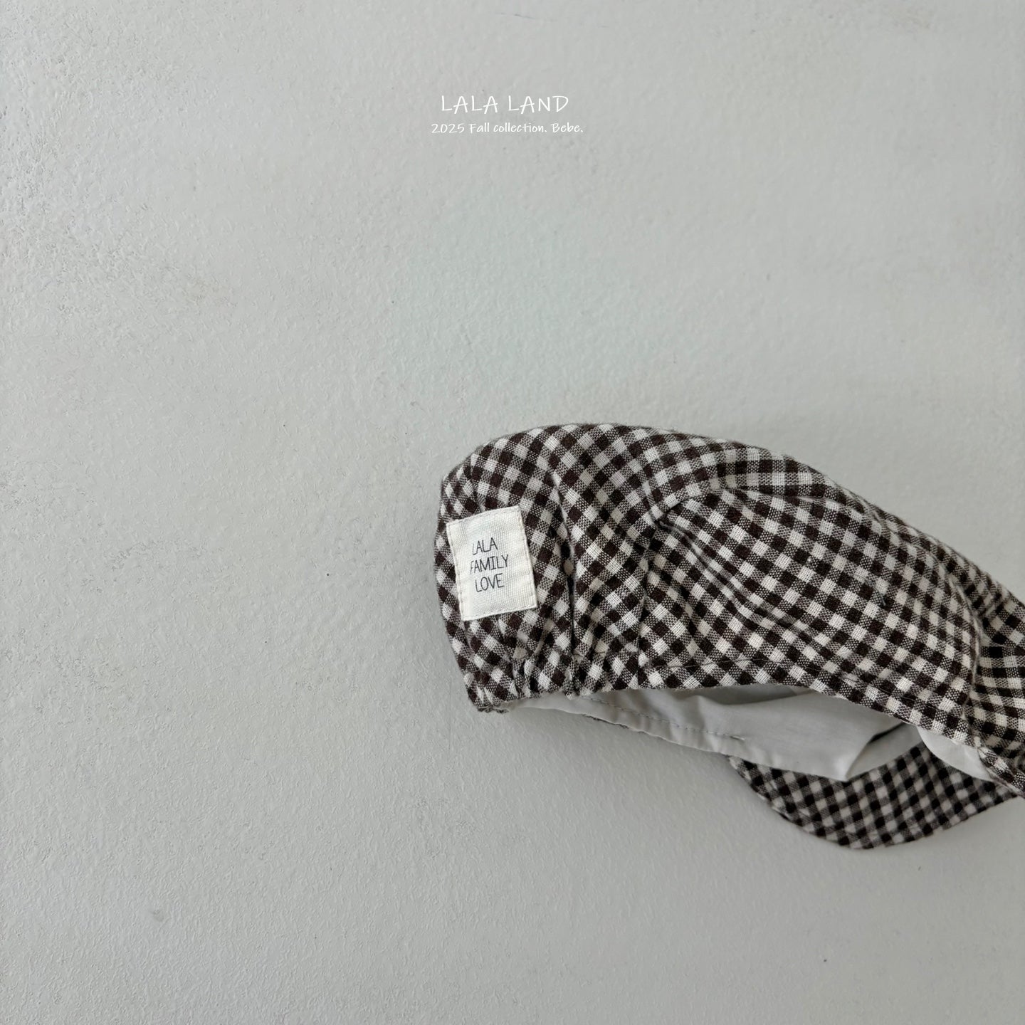 Bebe Gingham Flat Cap