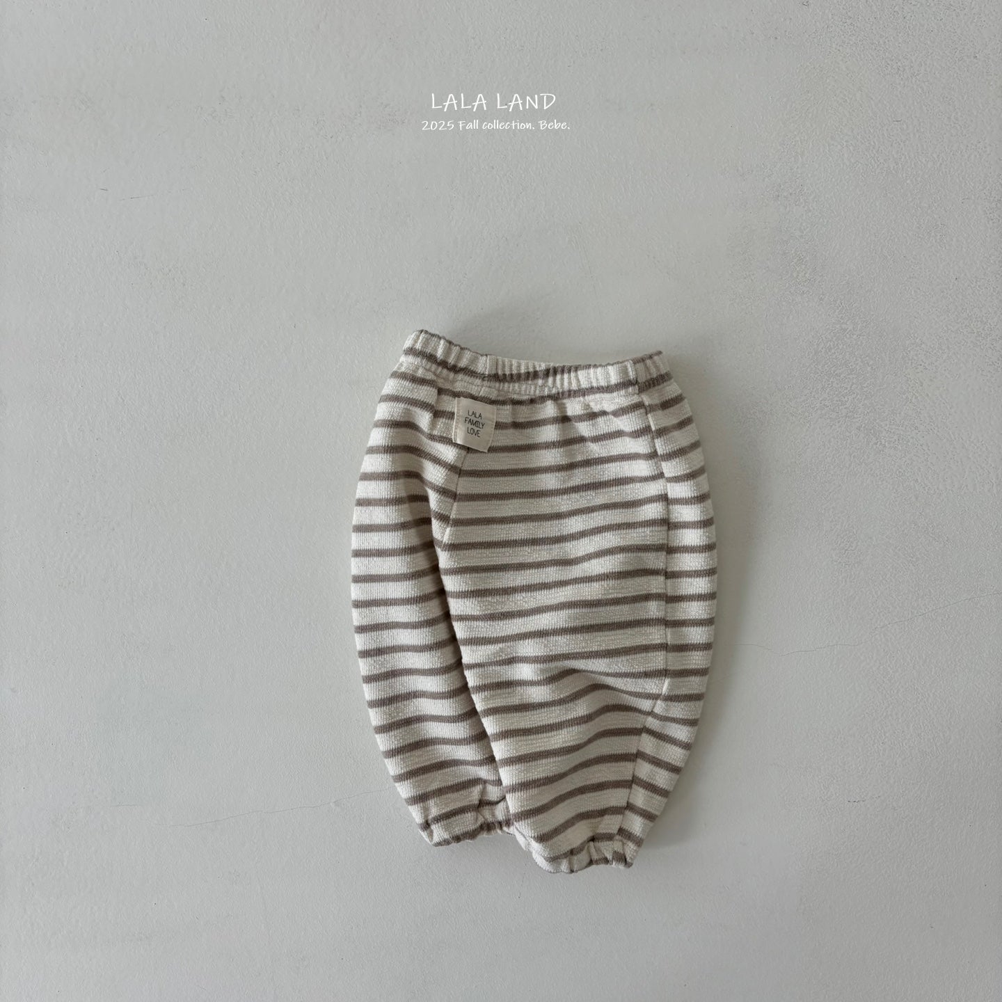 Jacquard Striped Jogger Pants