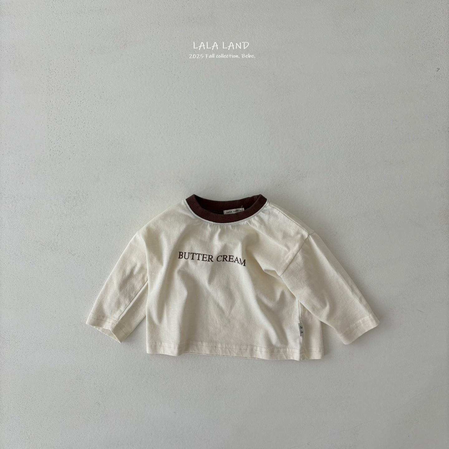 Butter Cream Long Sleeve Tee