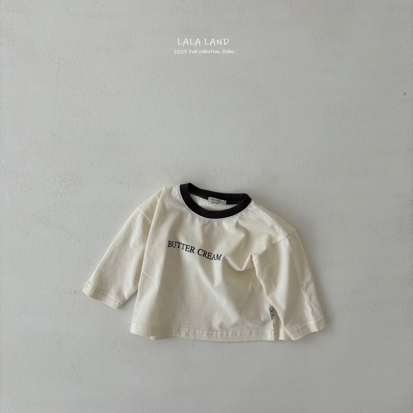 Butter Cream Long Sleeve Tee