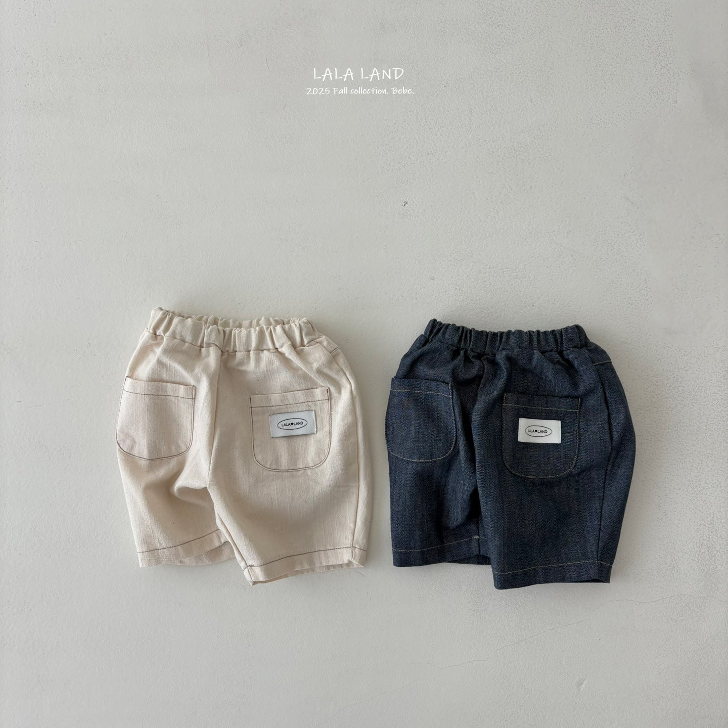 Pocket Denim Pants