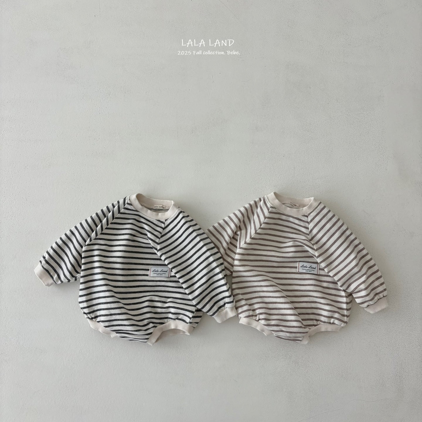 Striped Raglan Romper