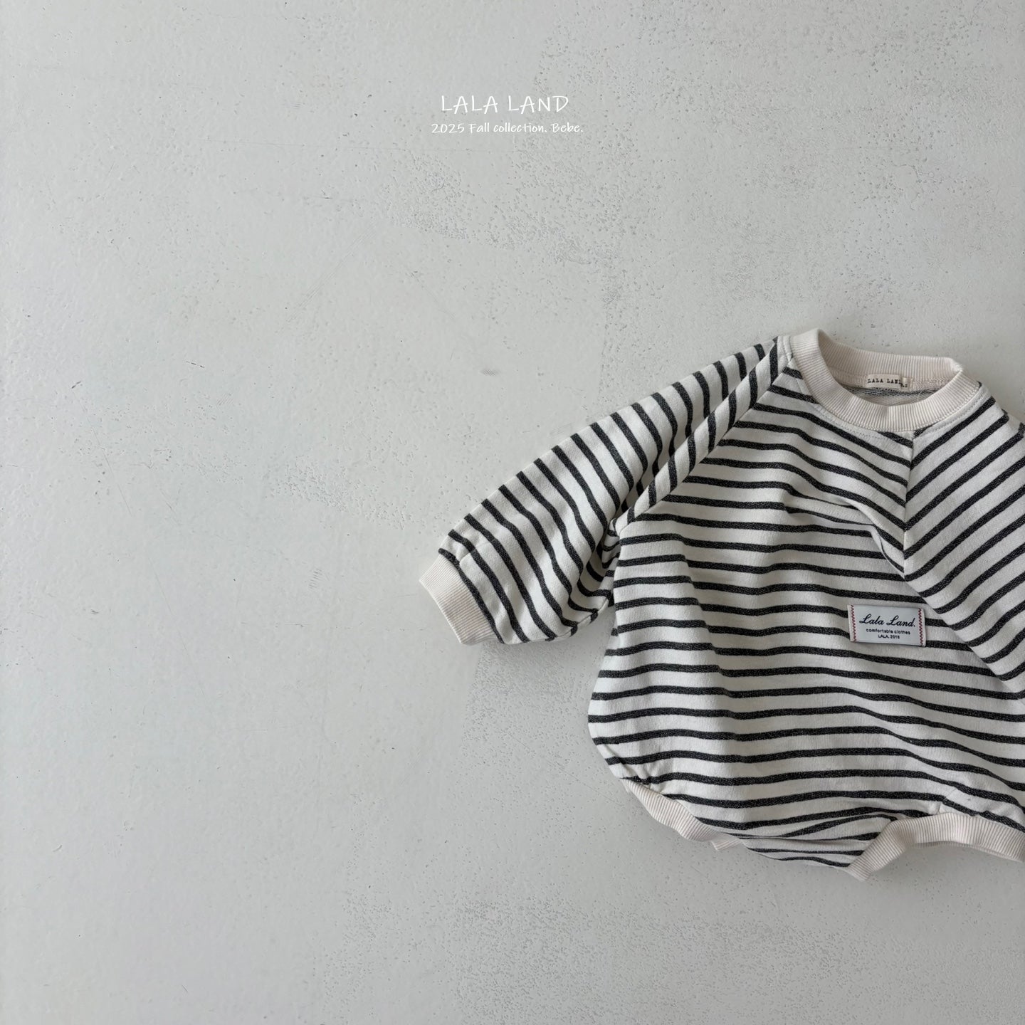Striped Raglan Romper