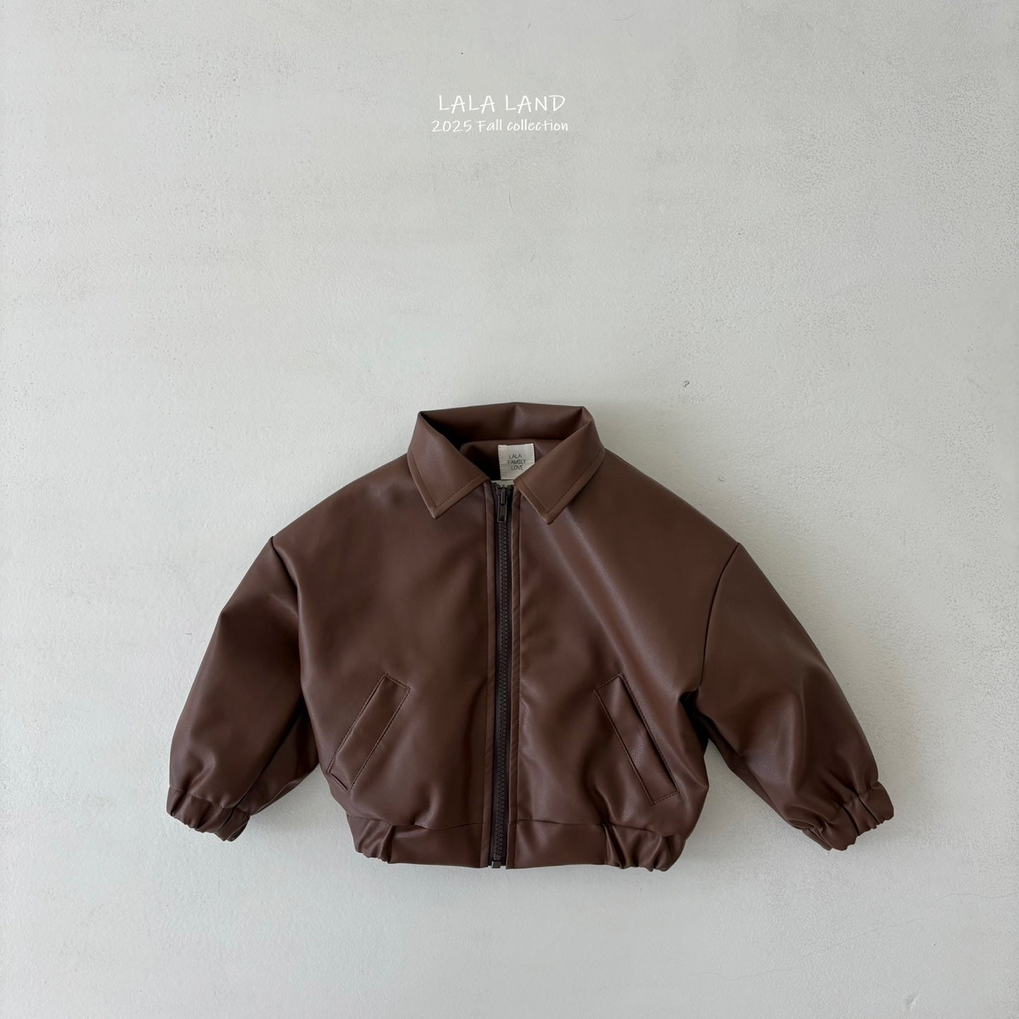 Kids Faux Leather Jacket
