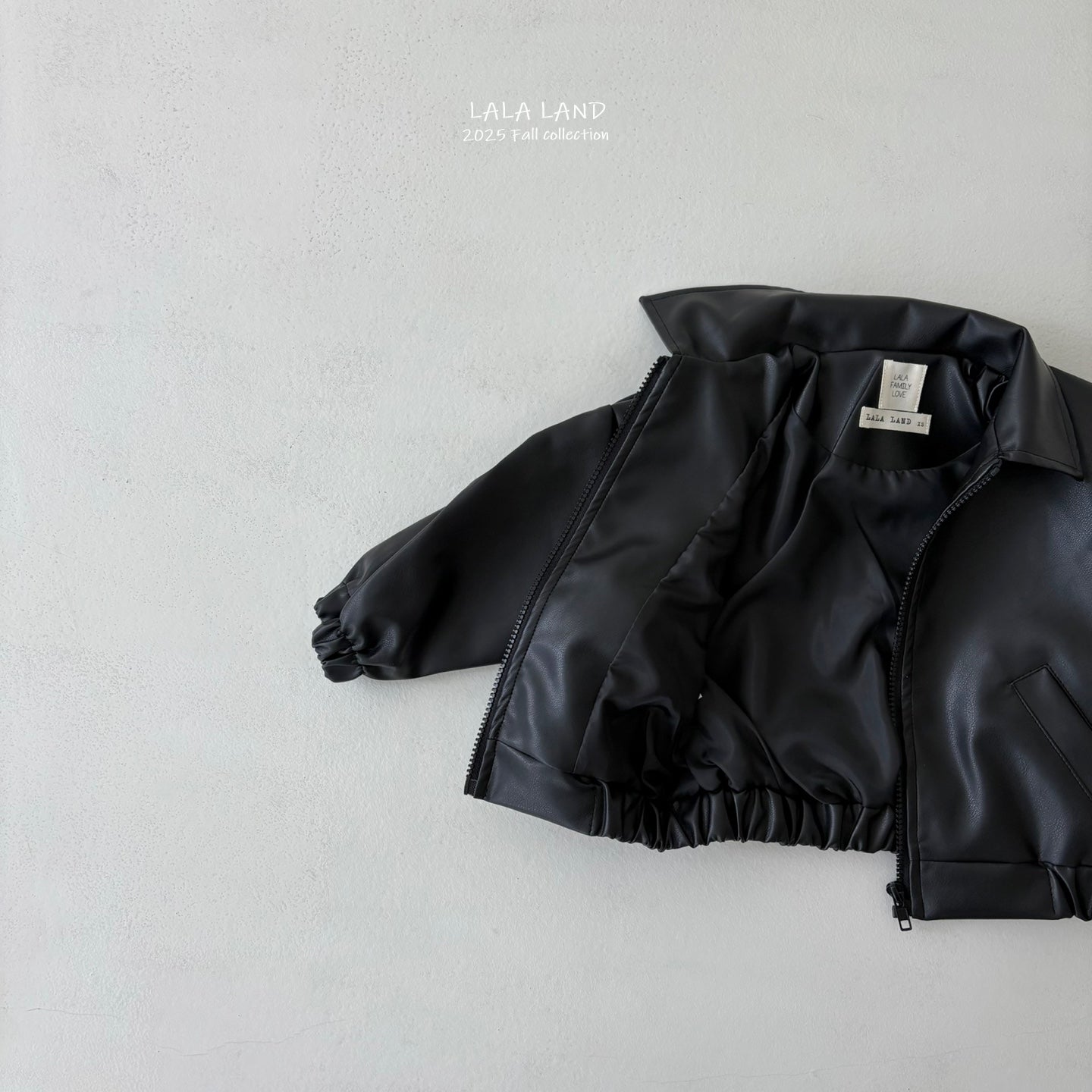 Kids Faux Leather Jacket