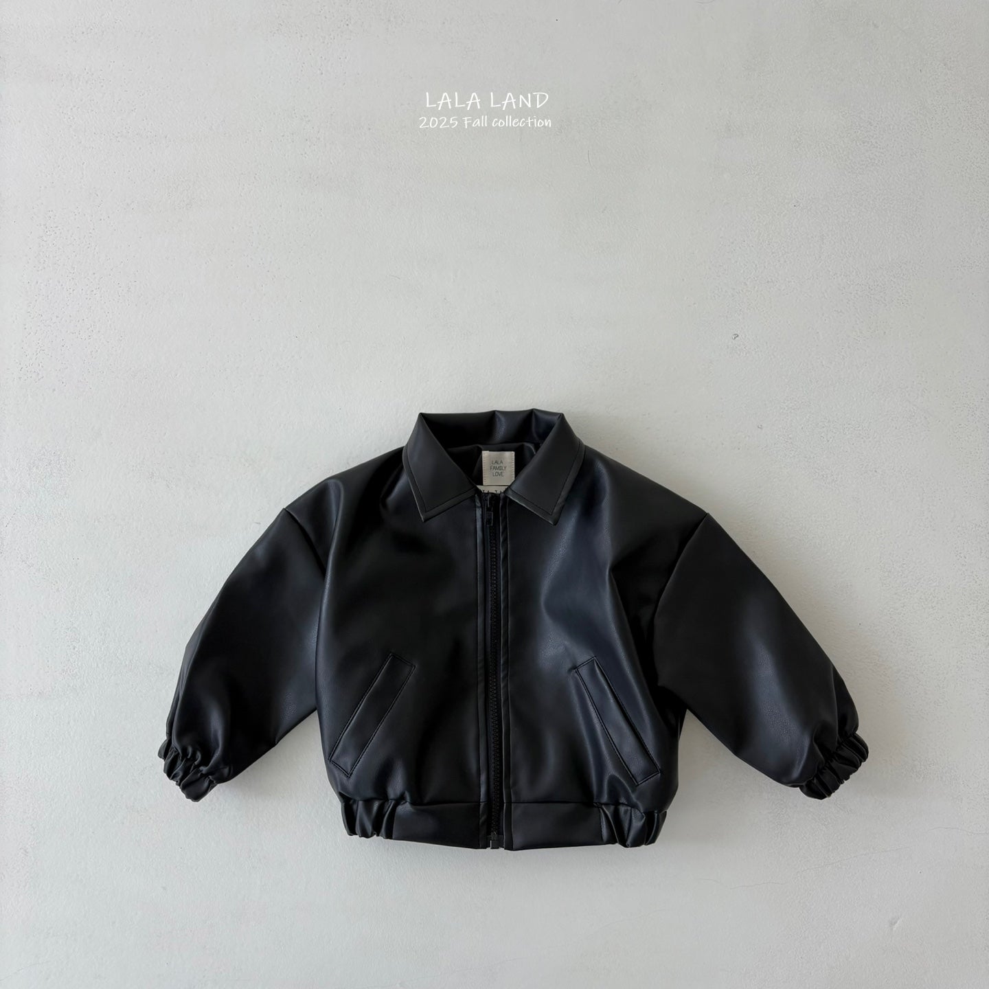Kids Faux Leather Jacket