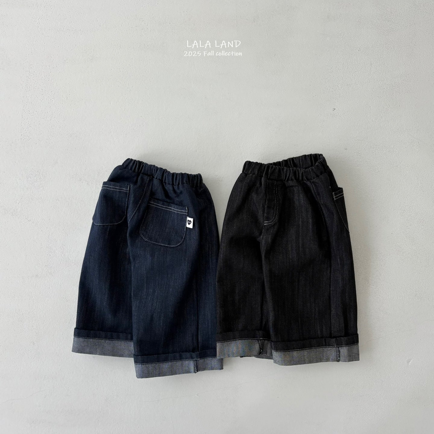 Straight-Leg Roll-Up Jeans