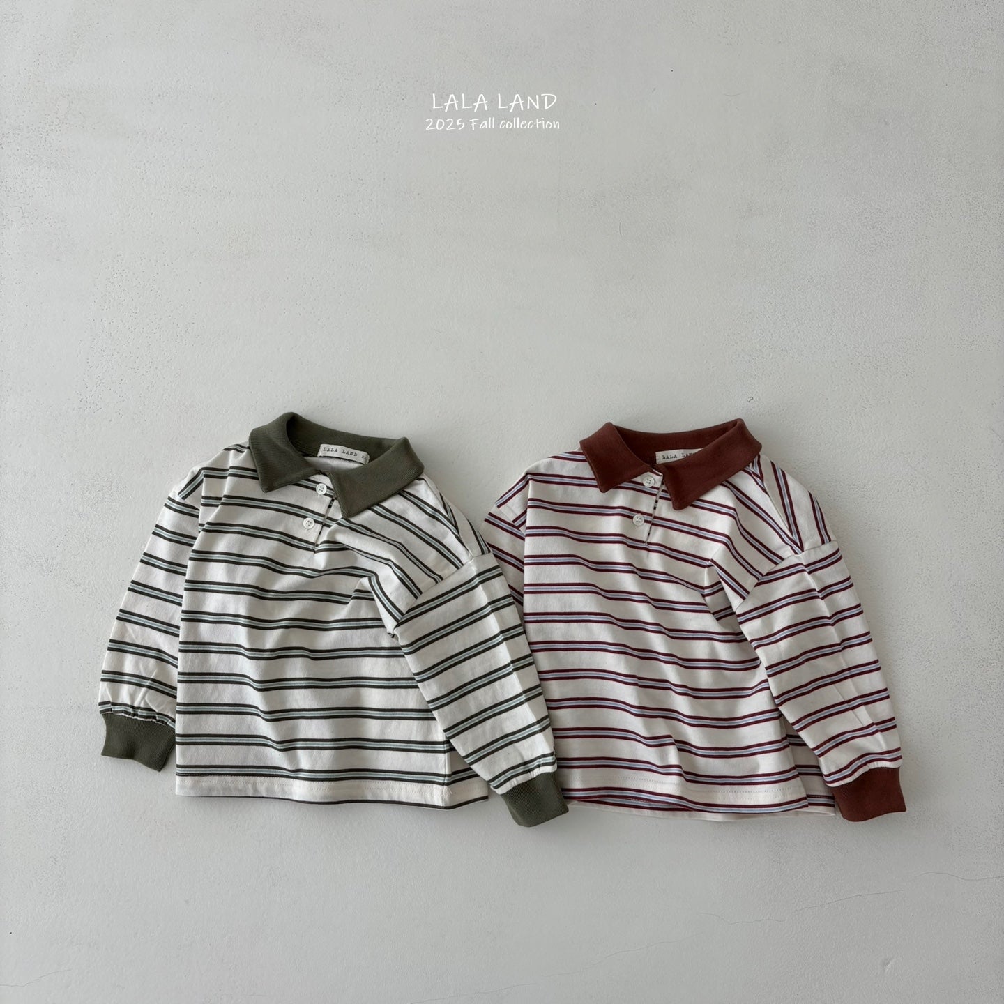 Striped Collar Tee