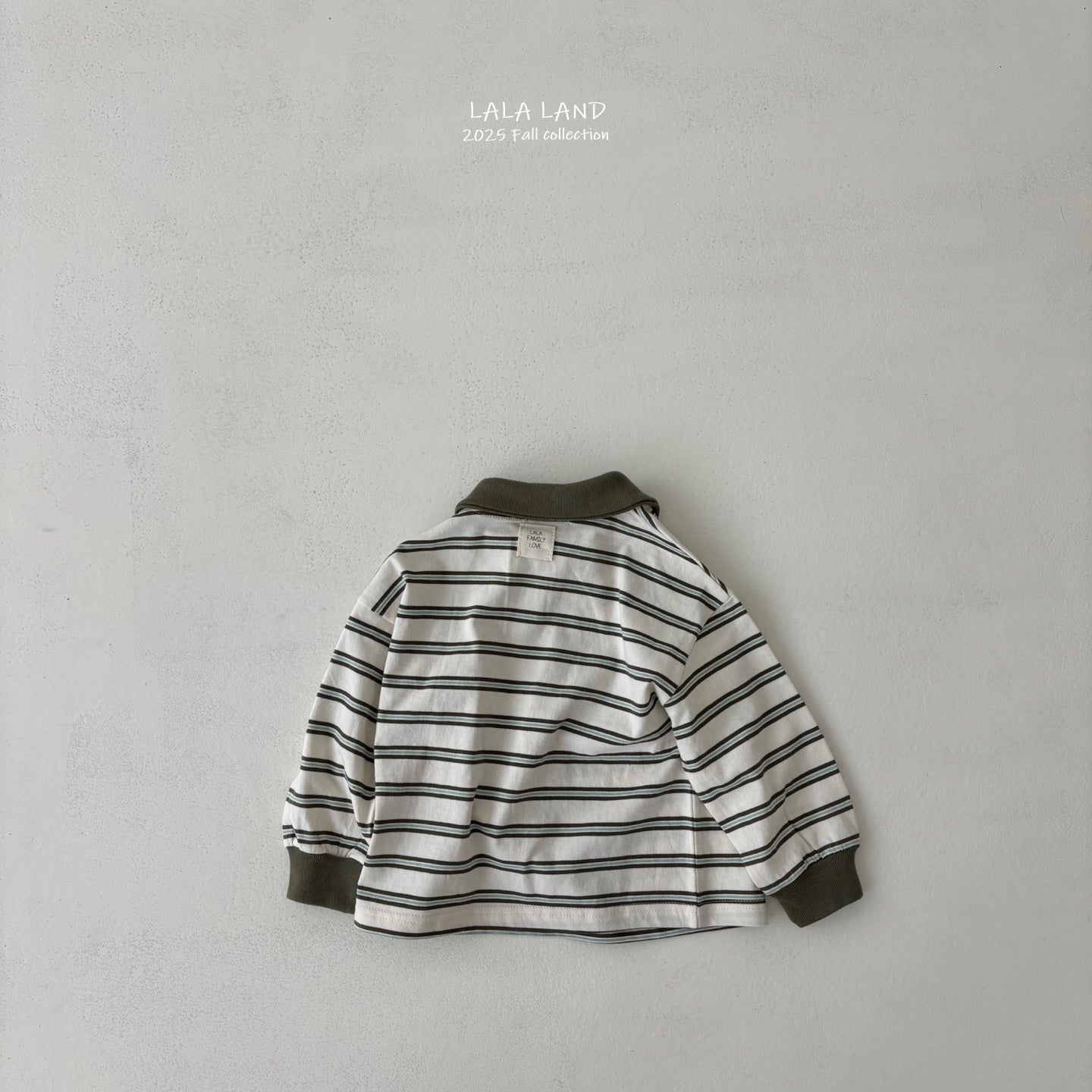 Striped Collar Tee