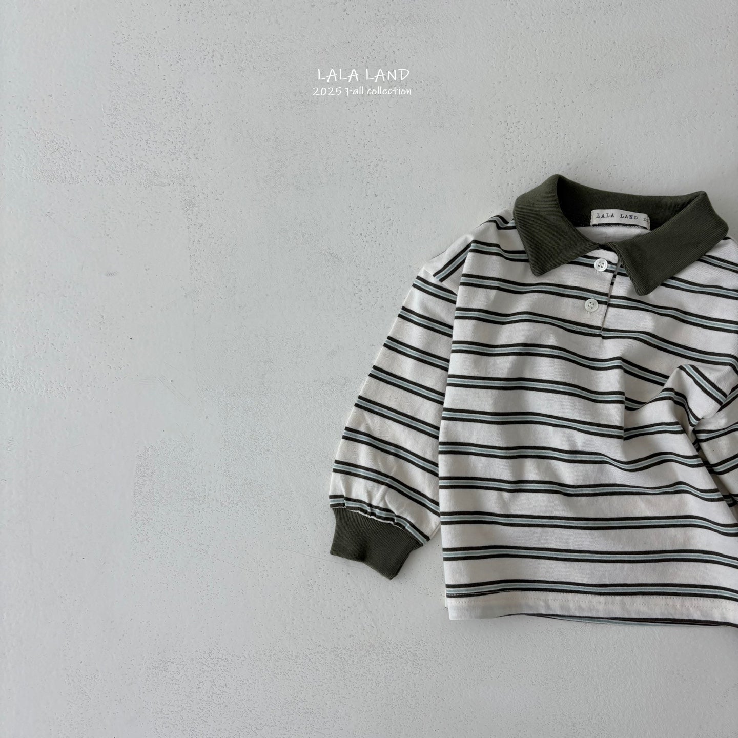 Striped Collar Tee