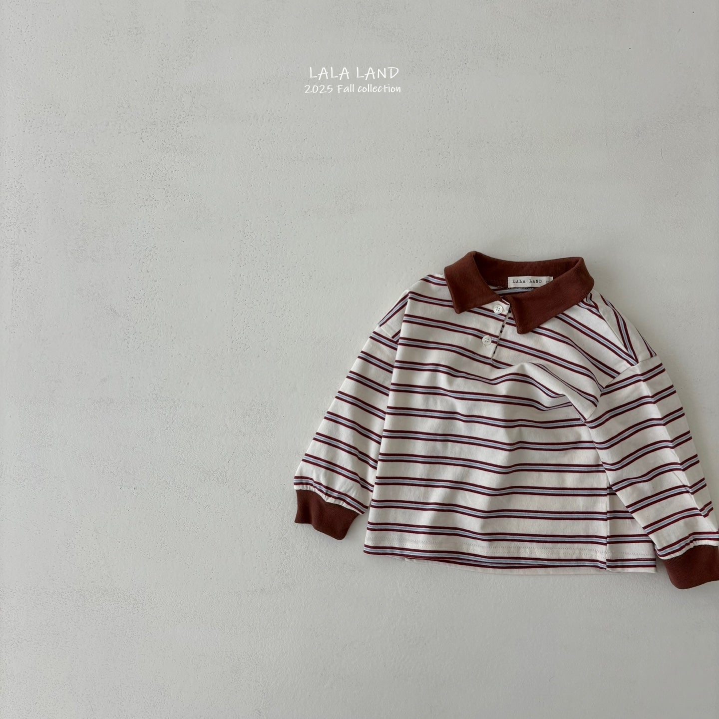 Striped Collar Tee