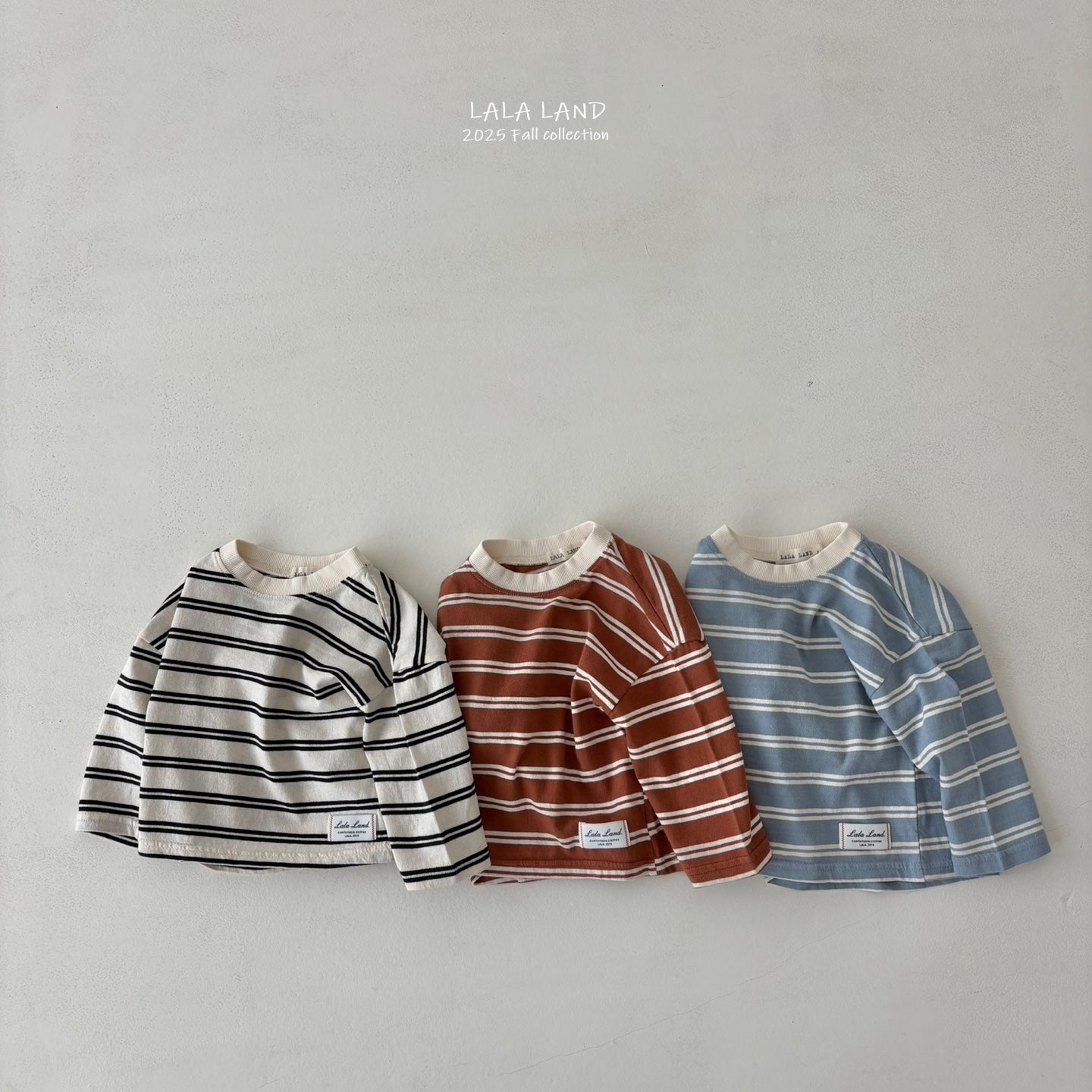 Kids Stripe Long Sleeve Tee(Mommy & Me Matching Outfit