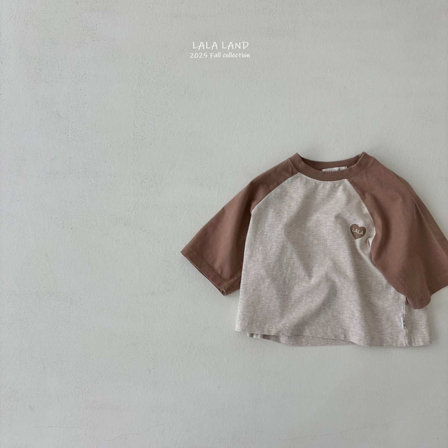 Heart Raglan Tee(Sibling Matching Outfit)