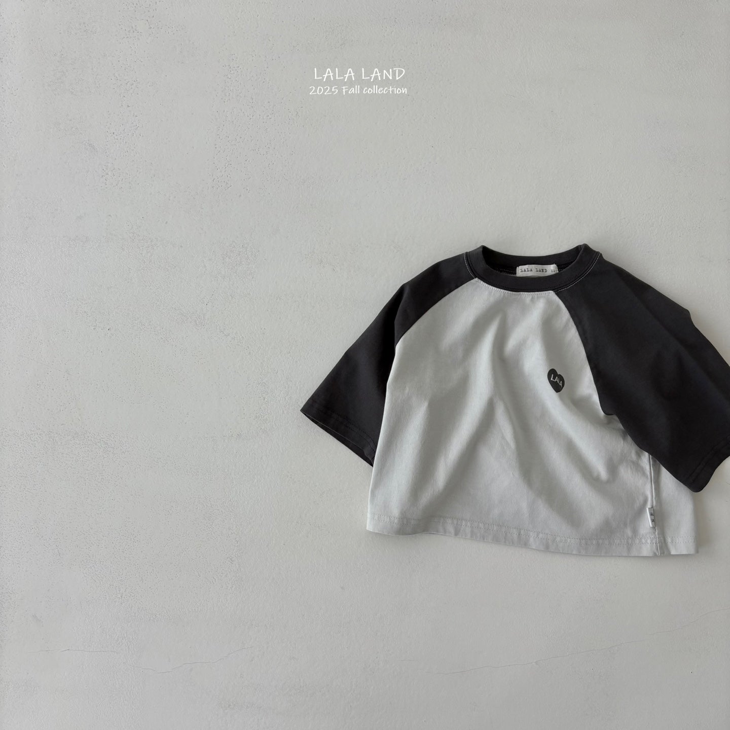 Heart Raglan Tee(Sibling Matching Outfit)