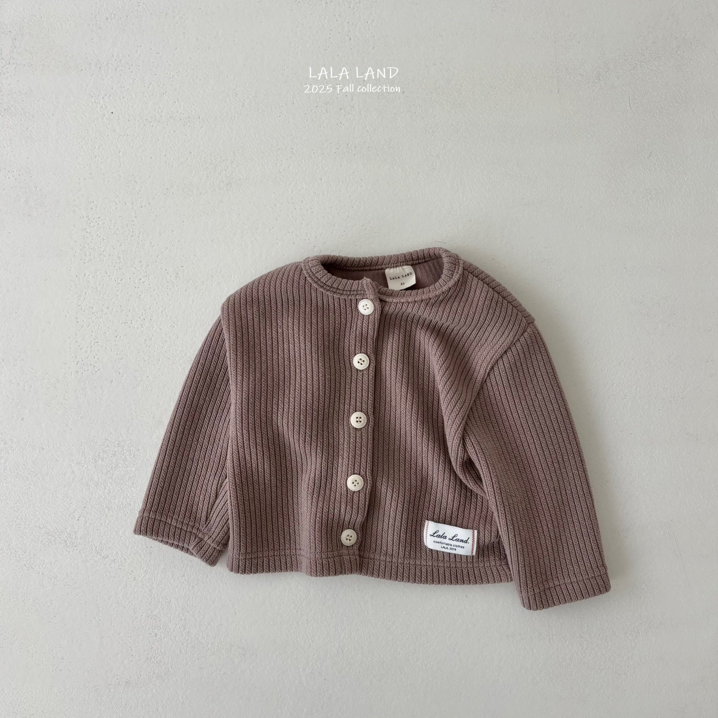 Basic Ribbed Cardigan