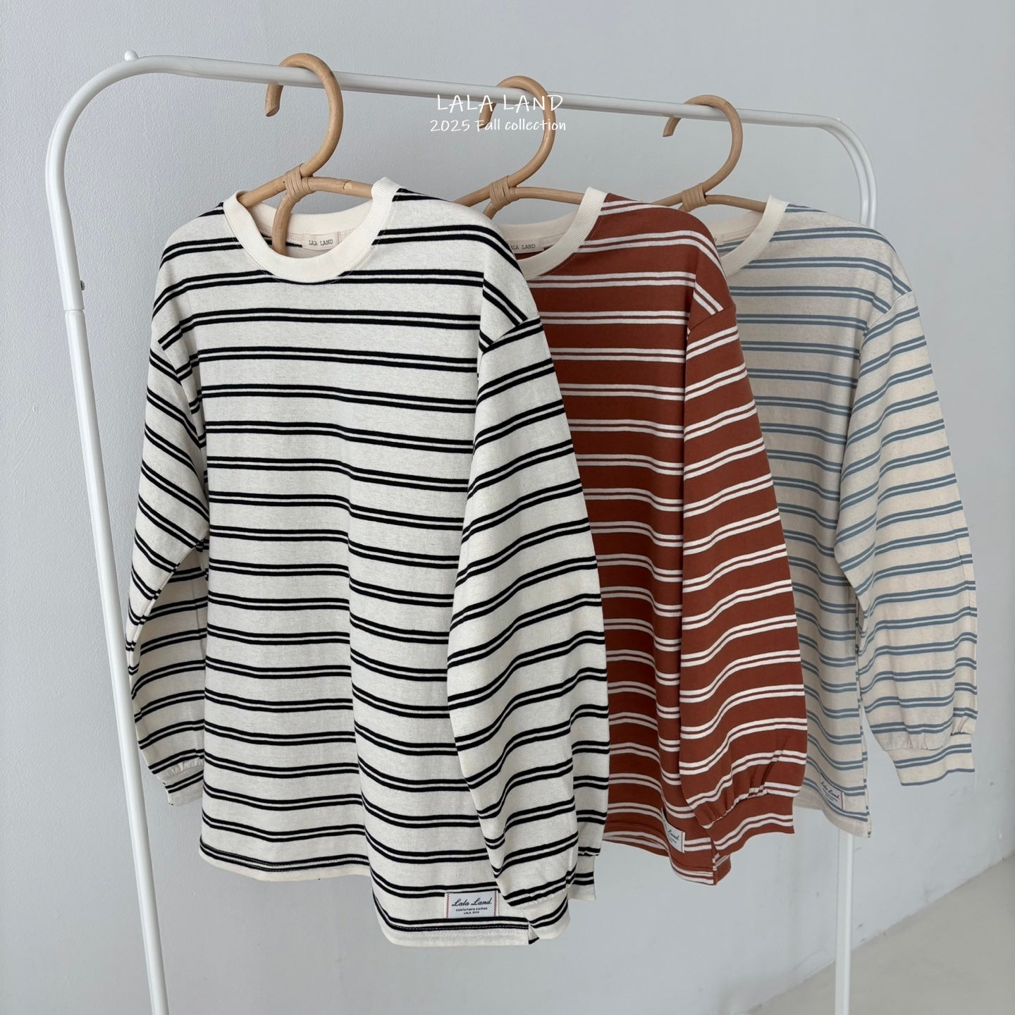 Mom Stripe Long Sleeve Tee(Mommy & Me Matching Outfit
