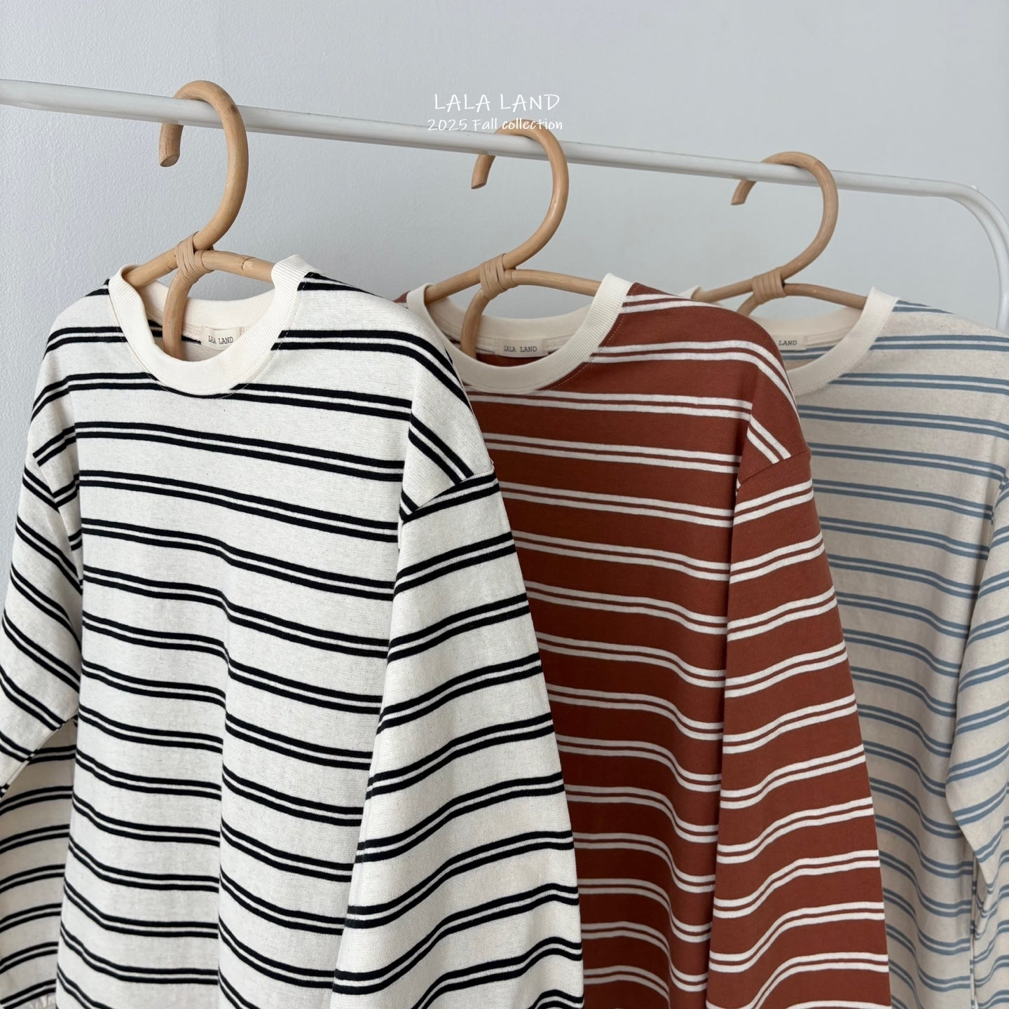 Mom Stripe Long Sleeve Tee(Mommy & Me Matching Outfit