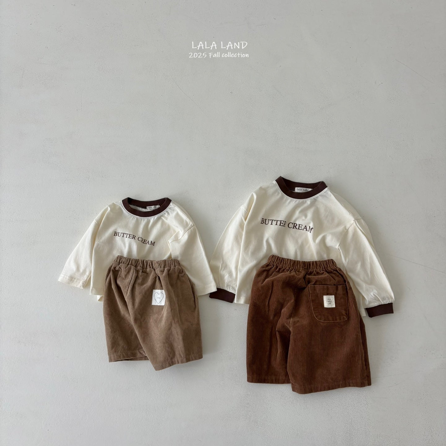Butter Cream Long Sleeve Tee