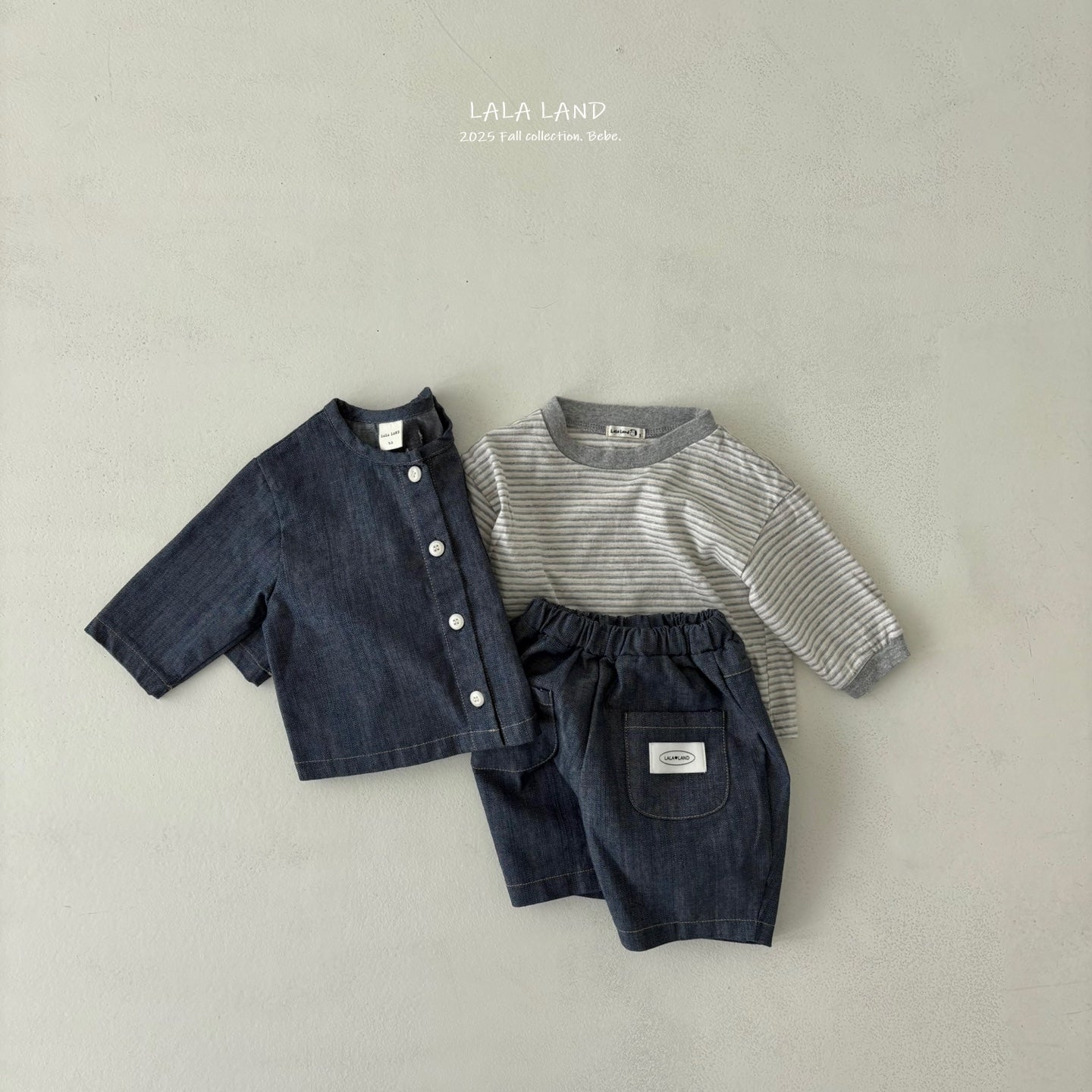 Pocket Denim Pants