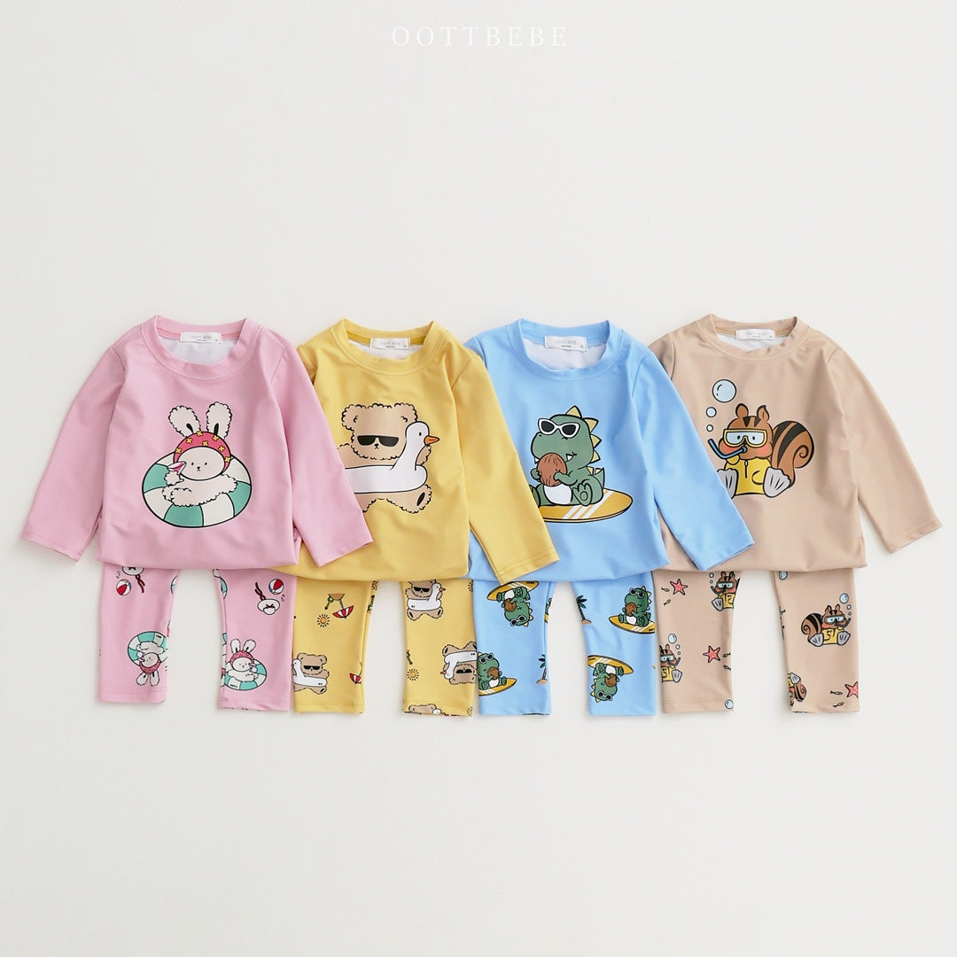 OOTT Summer Swimwear Set (Top & Bottom)