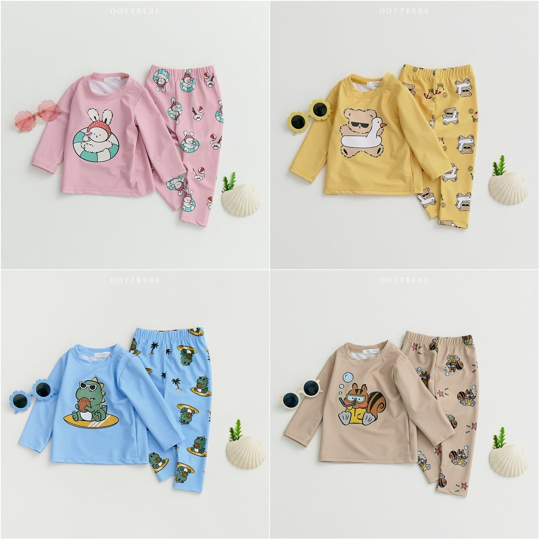 OOTT Summer Swimwear Set (Top & Bottom)