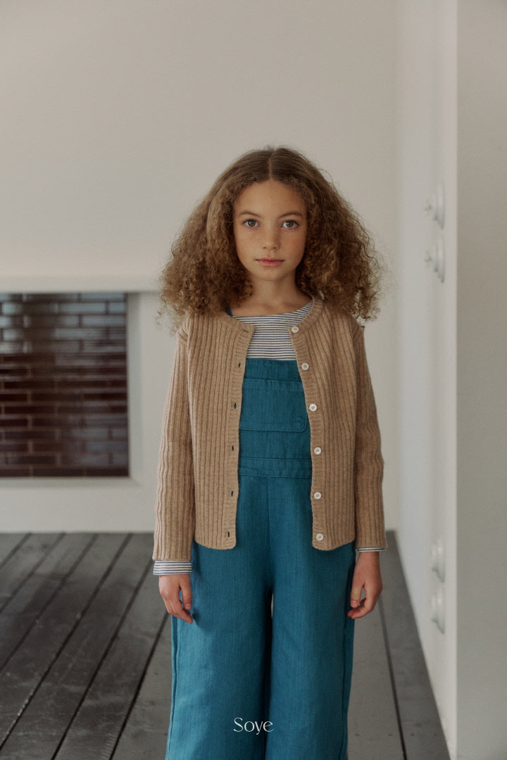 Cashmere Ribbed Cardigan
