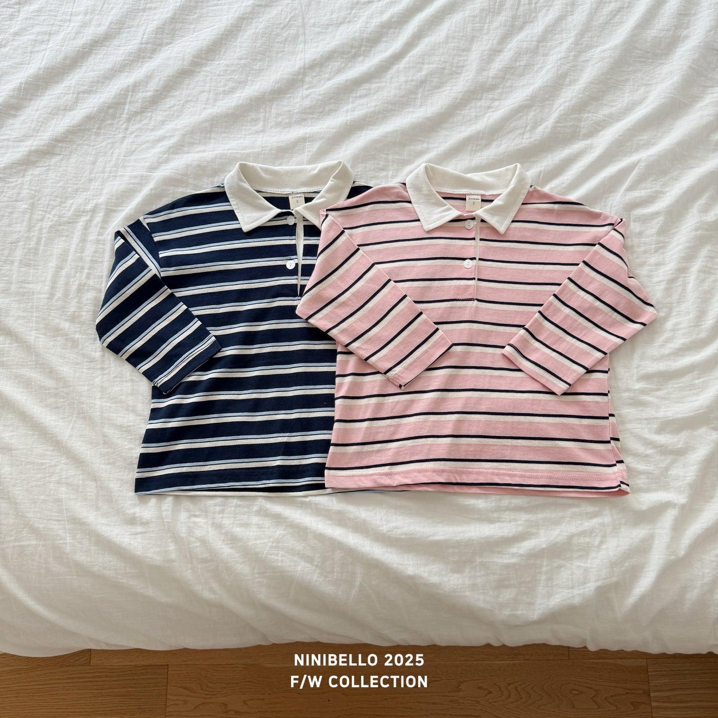 Kids Multi-Stripe Polo Tee