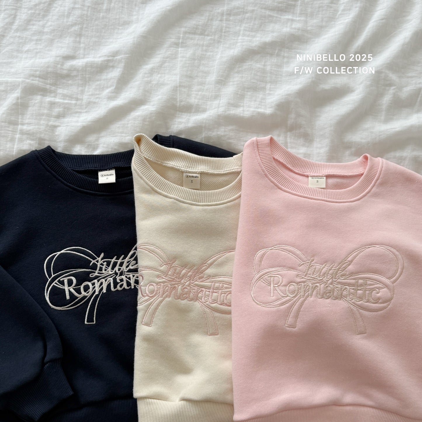 Romantic Crop Sweatshirt