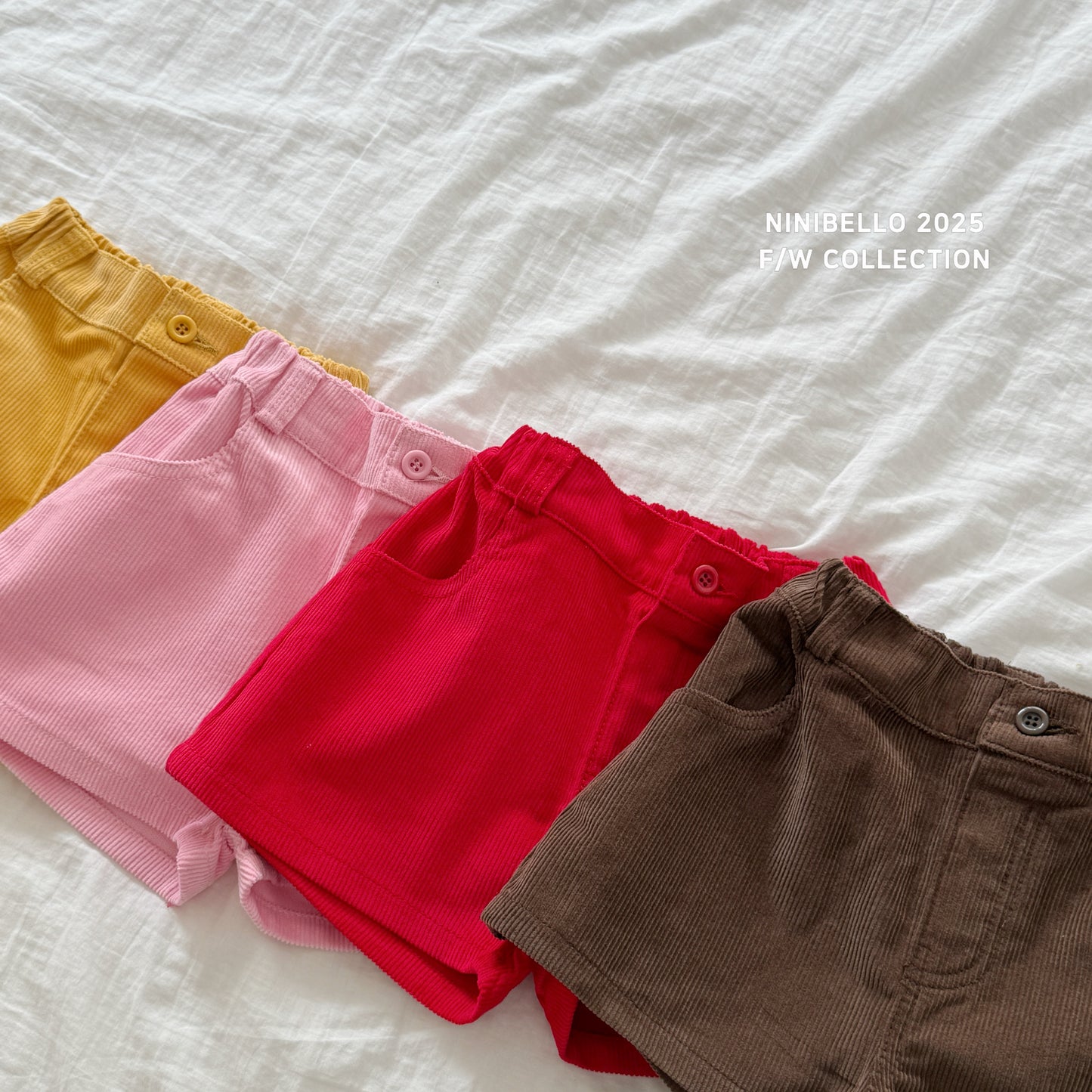 Peekaboo Corduroy Shorts
