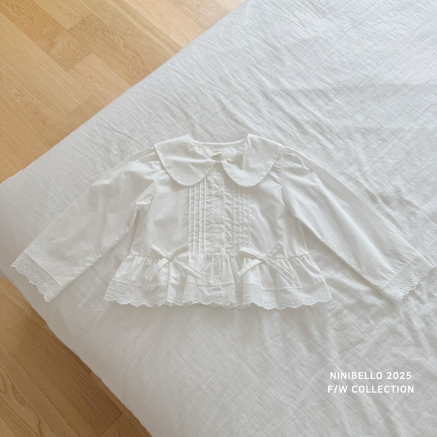 Ribbon Pintuck Blouse