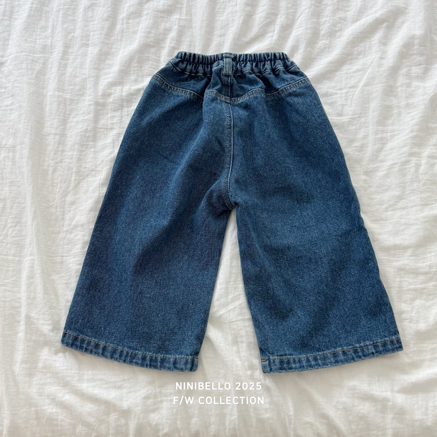 Heart Patch Denim Pants