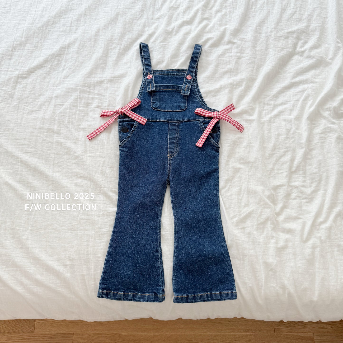 Heidi Bootcut Denim Overalls