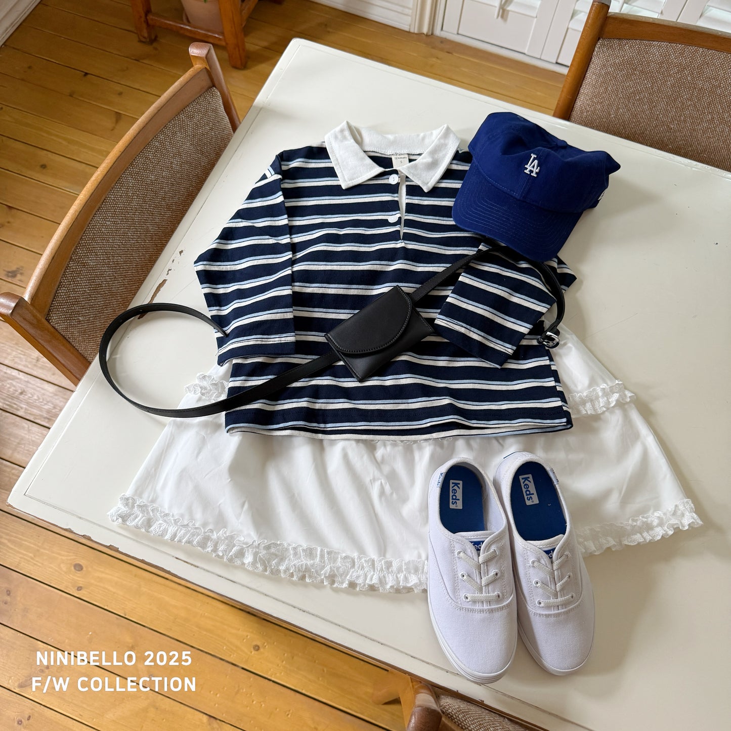 Kids Multi-Stripe Polo Tee