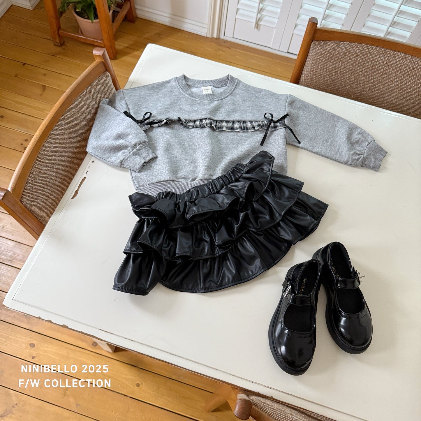 Fall Ruffled Skirt