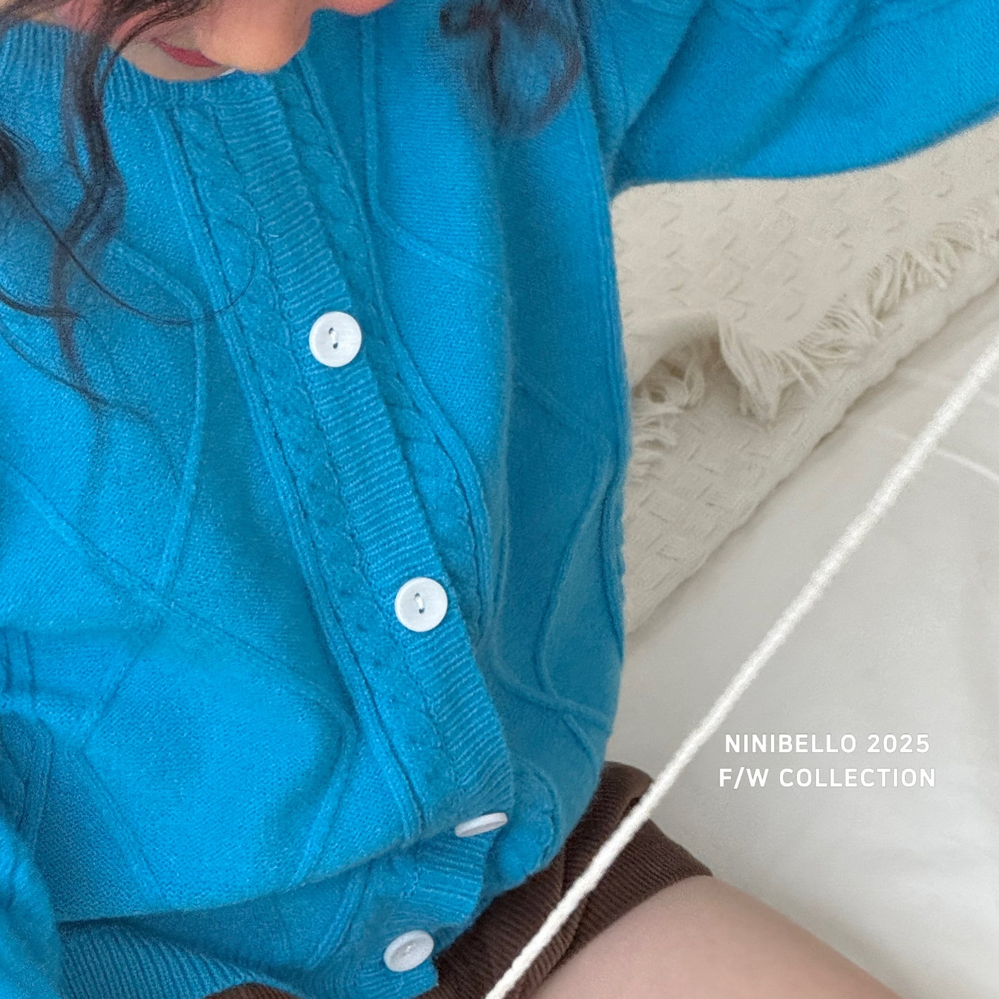 Ove 3-Stitch Knit Cardigan