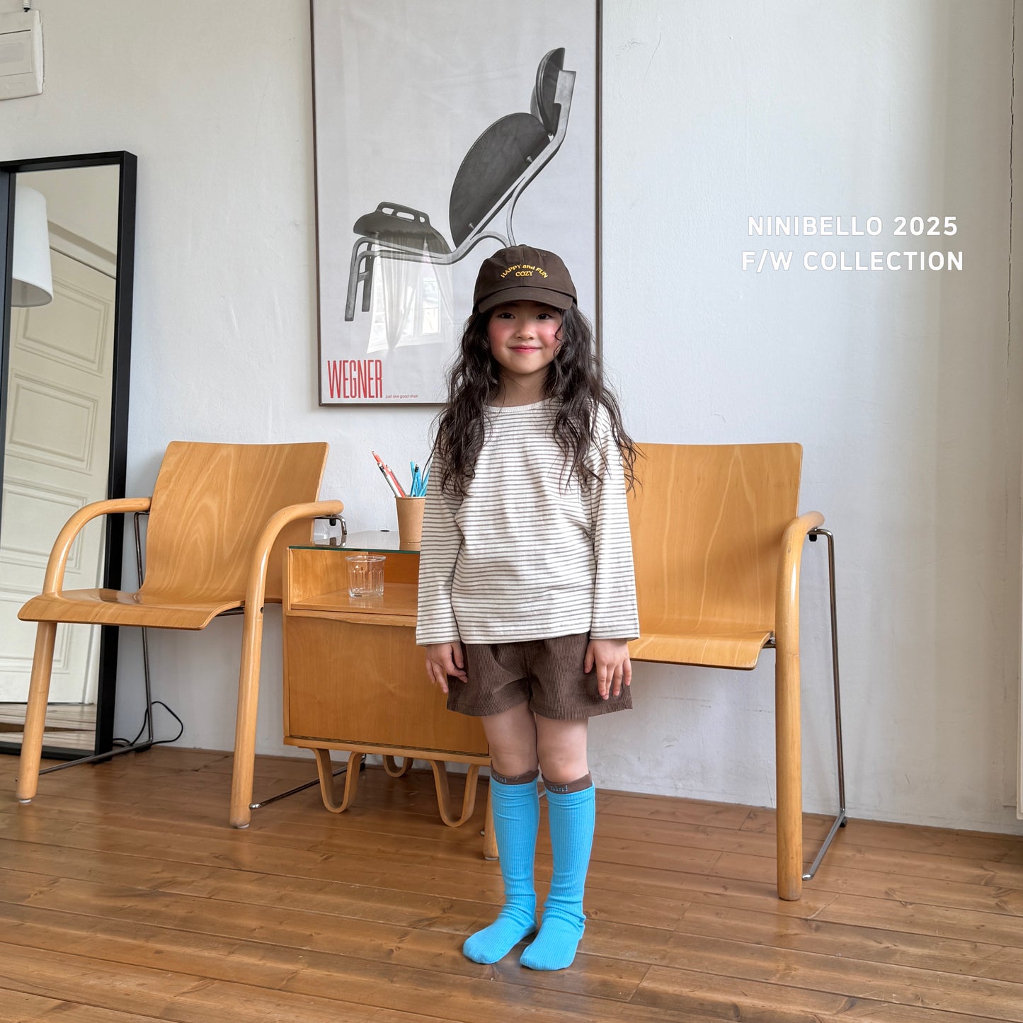 Fall Color-Block Knee Socks