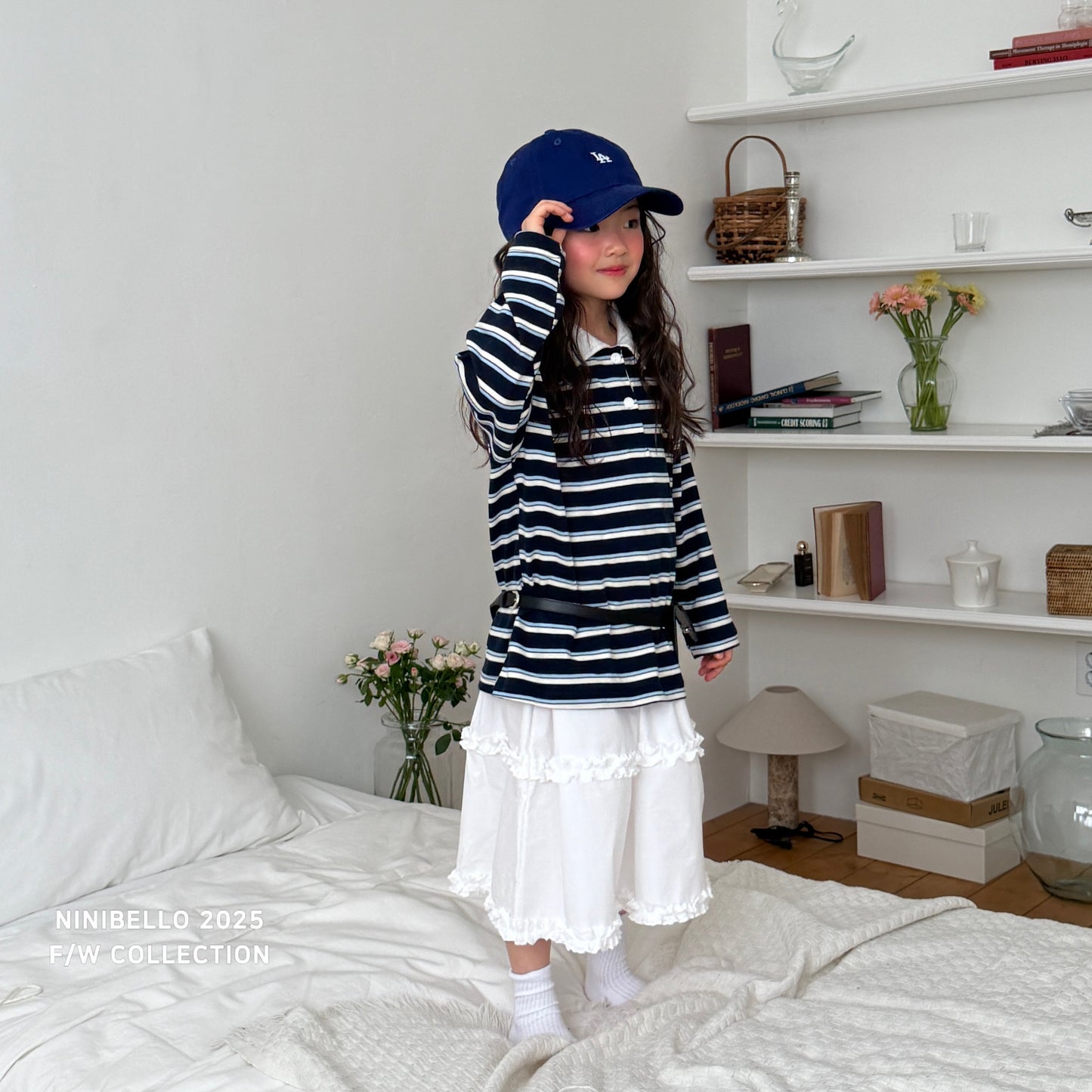 Kids Multi-Stripe Polo Tee