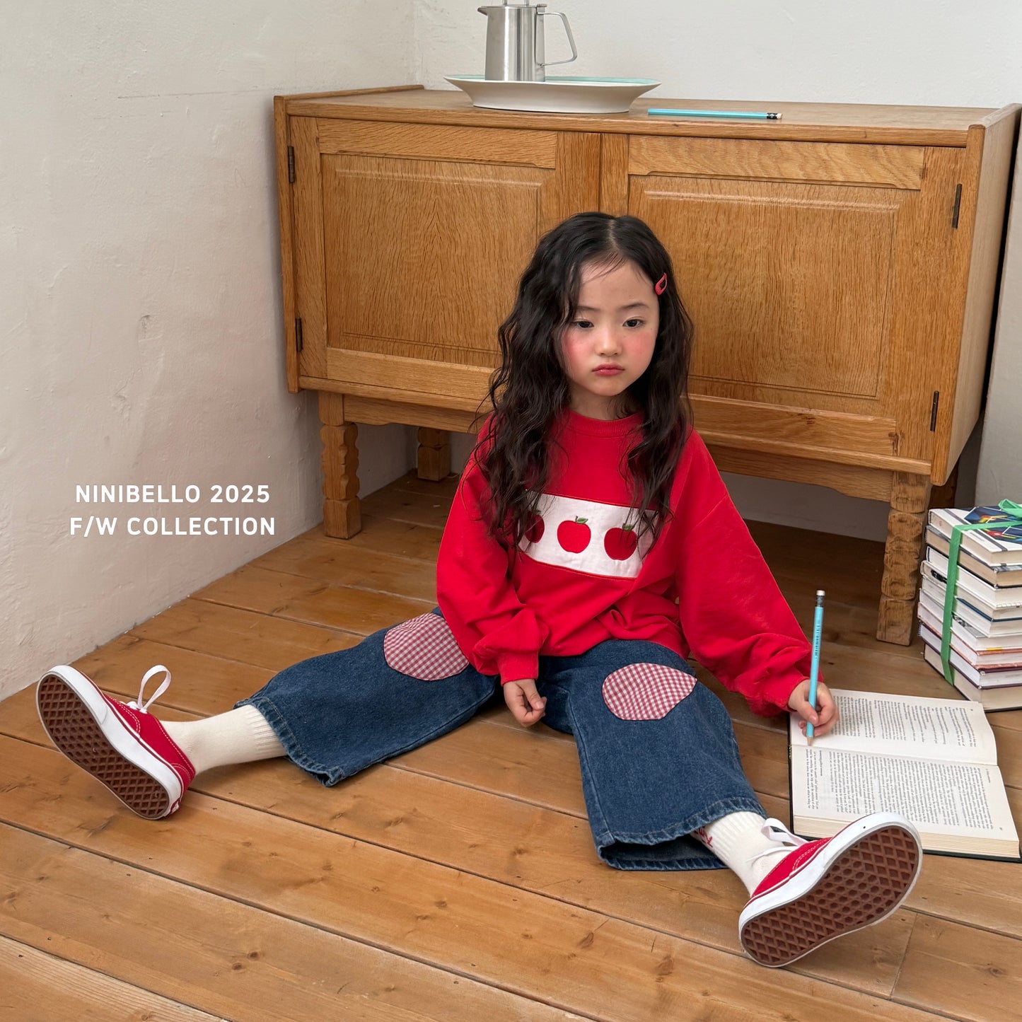 Apple Patch Sweatshirt