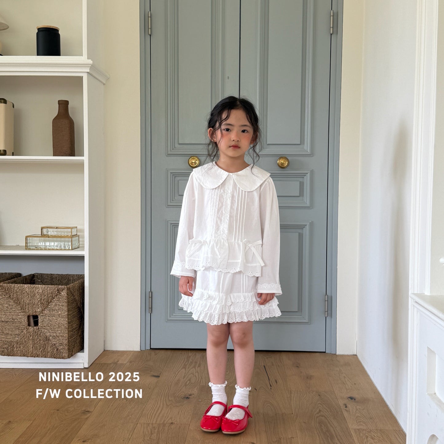Ribbon Pintuck Blouse