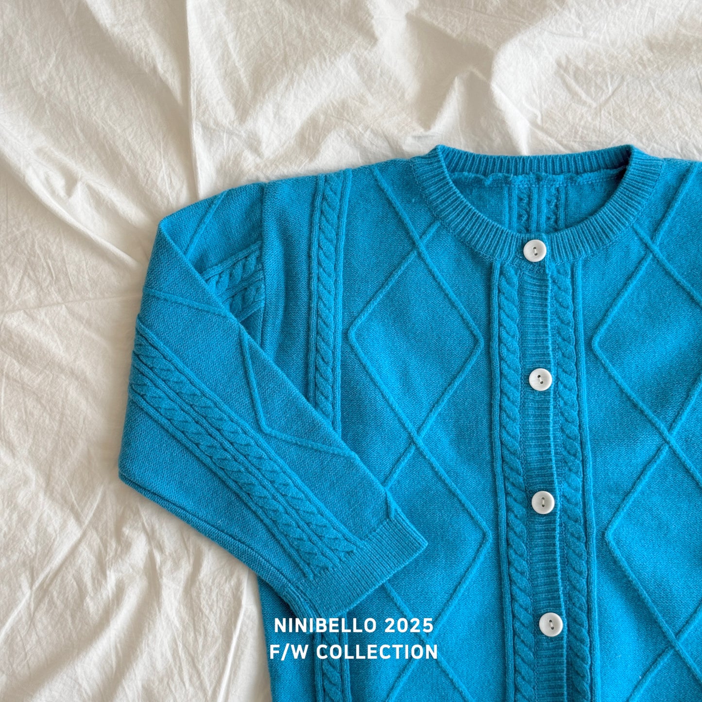Ove 3-Stitch Knit Cardigan