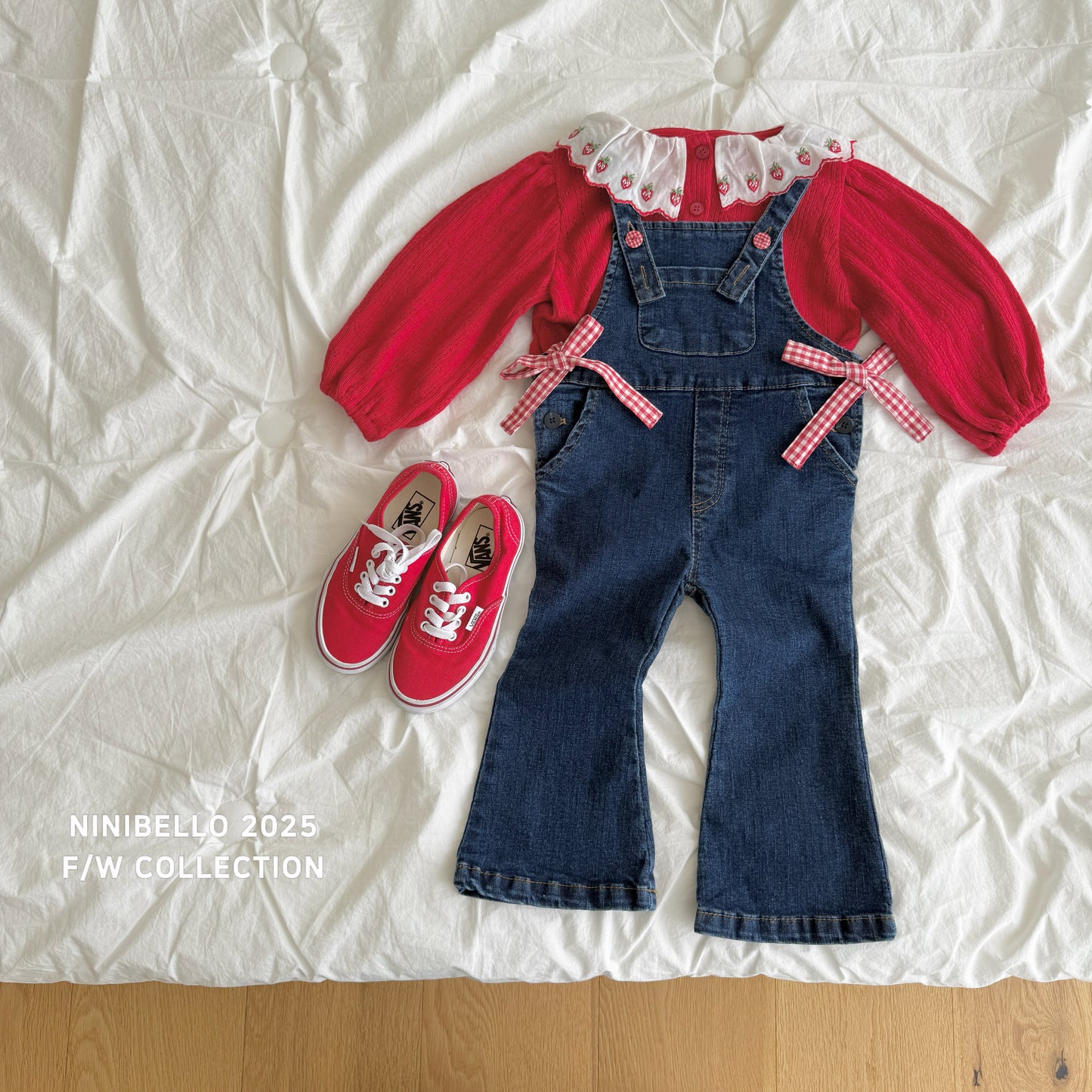 Heidi Bootcut Denim Overalls