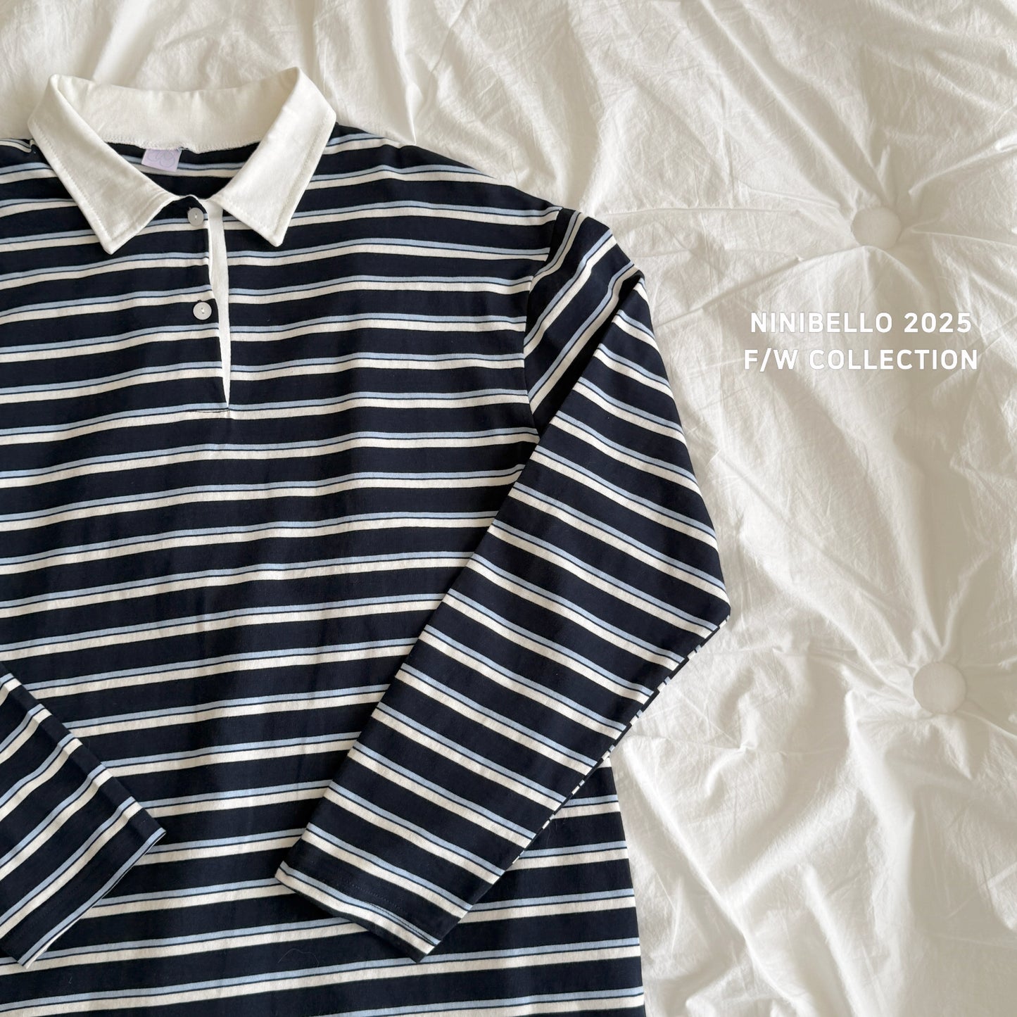 Adult Multi-Stripe Polo Tee