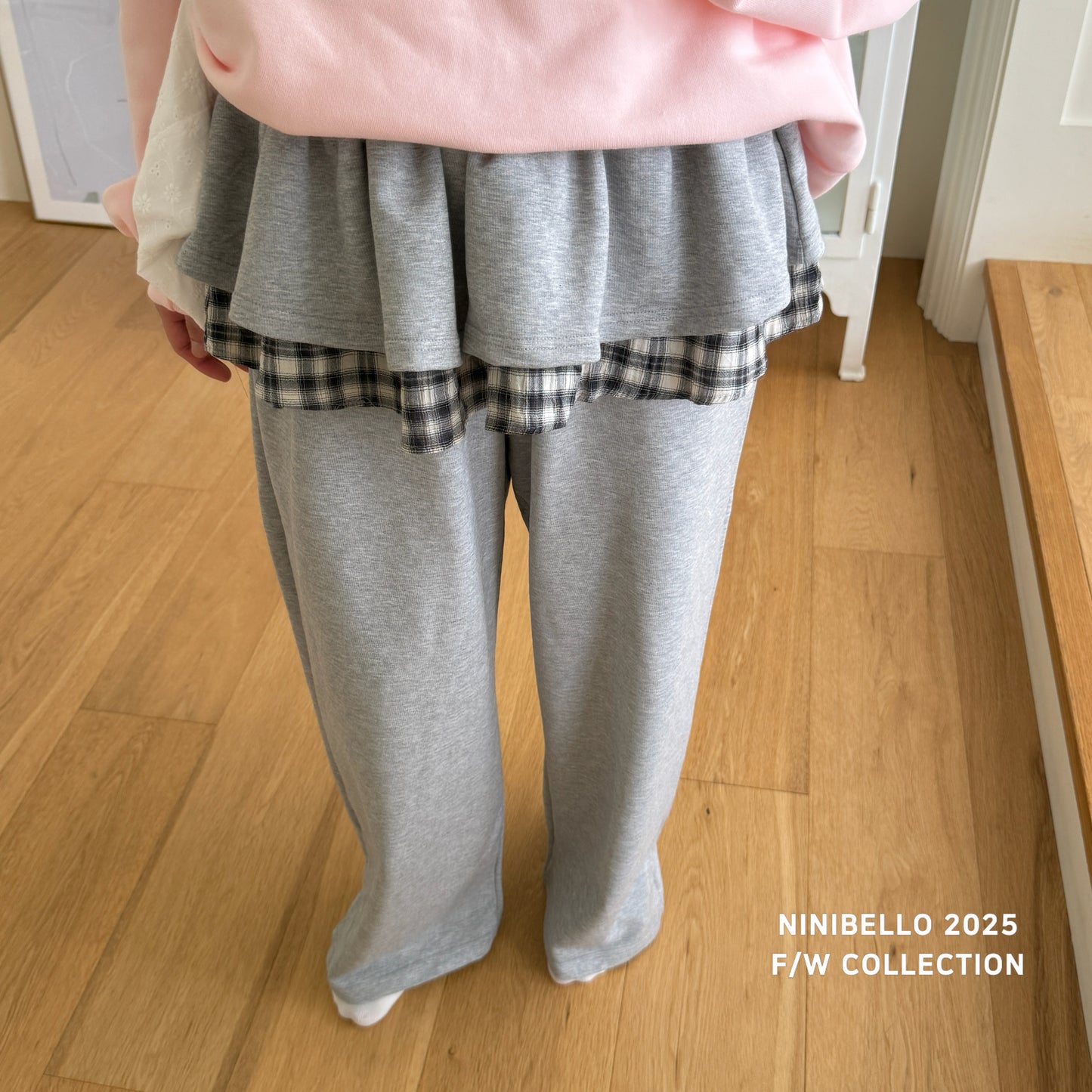 (Adult) Fall Ruffled Skirt Pants