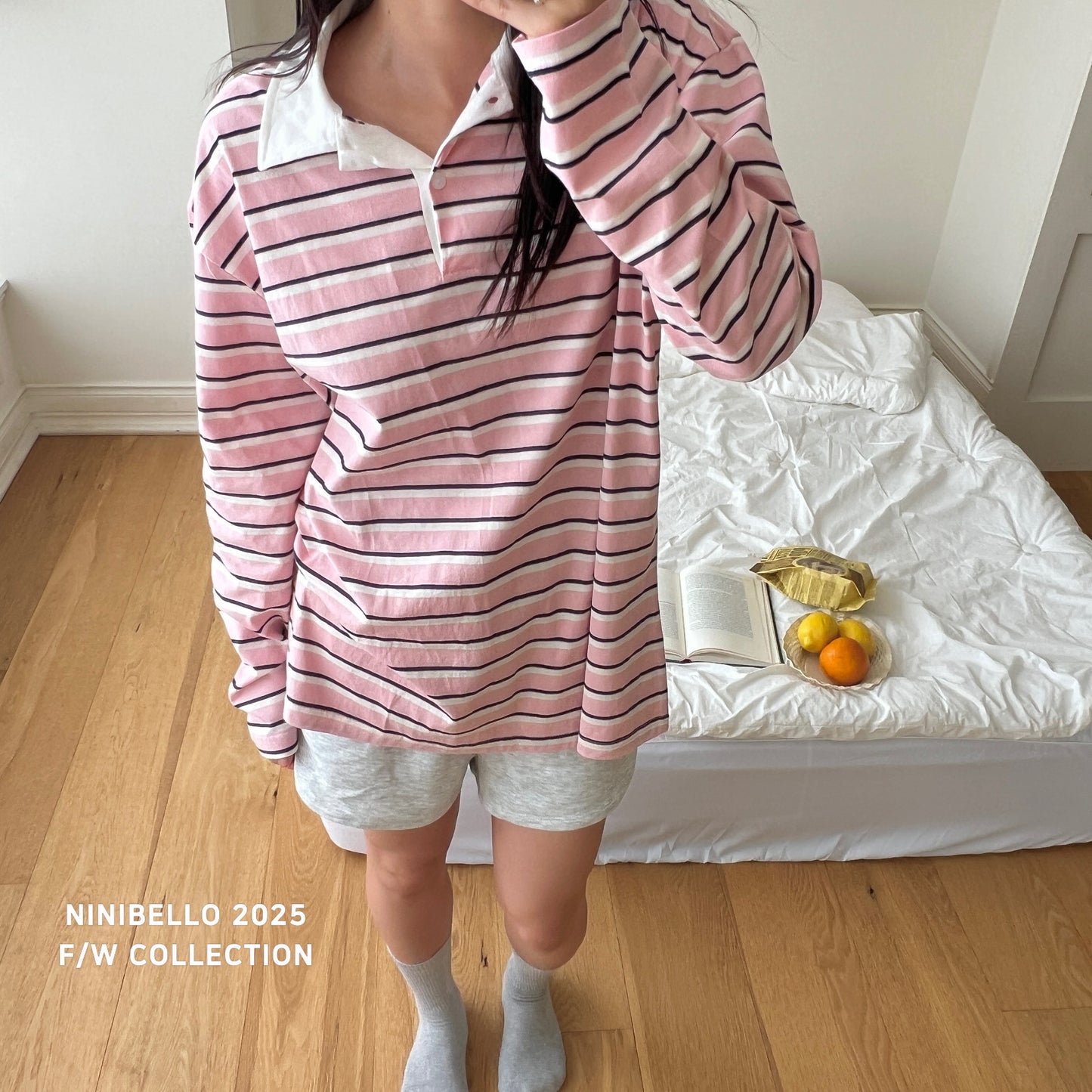 Adult Multi-Stripe Polo Tee