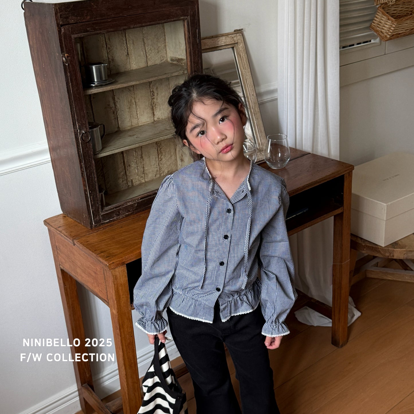 Juju Gingham Blouse
