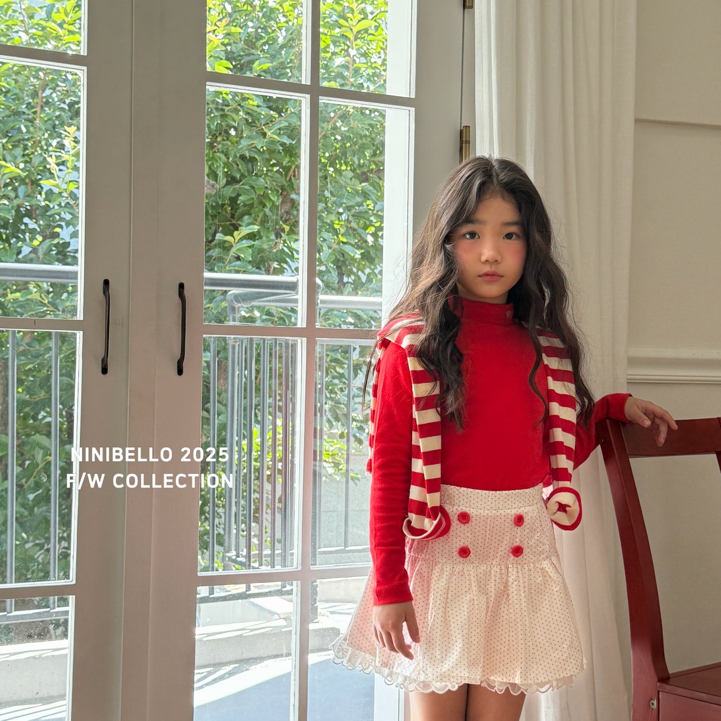 Heart Turtle Neck Top
