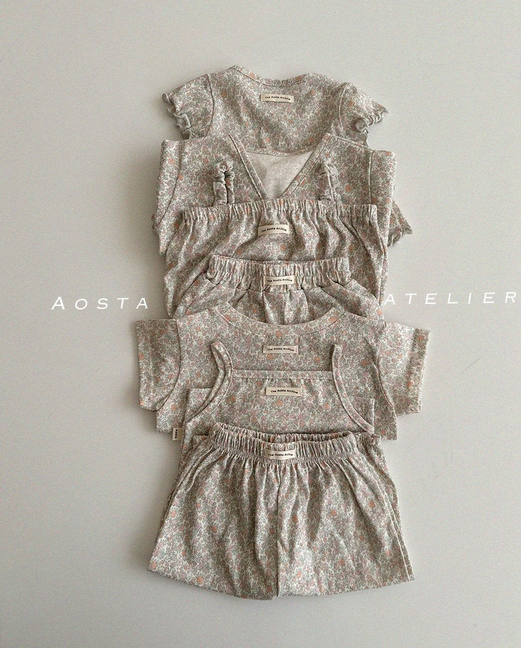 Linen Frill Blouse