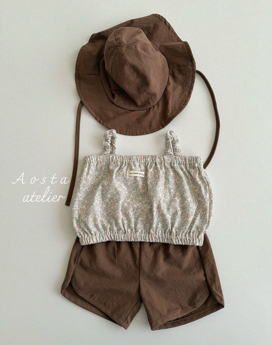 Linen Frill Blouse