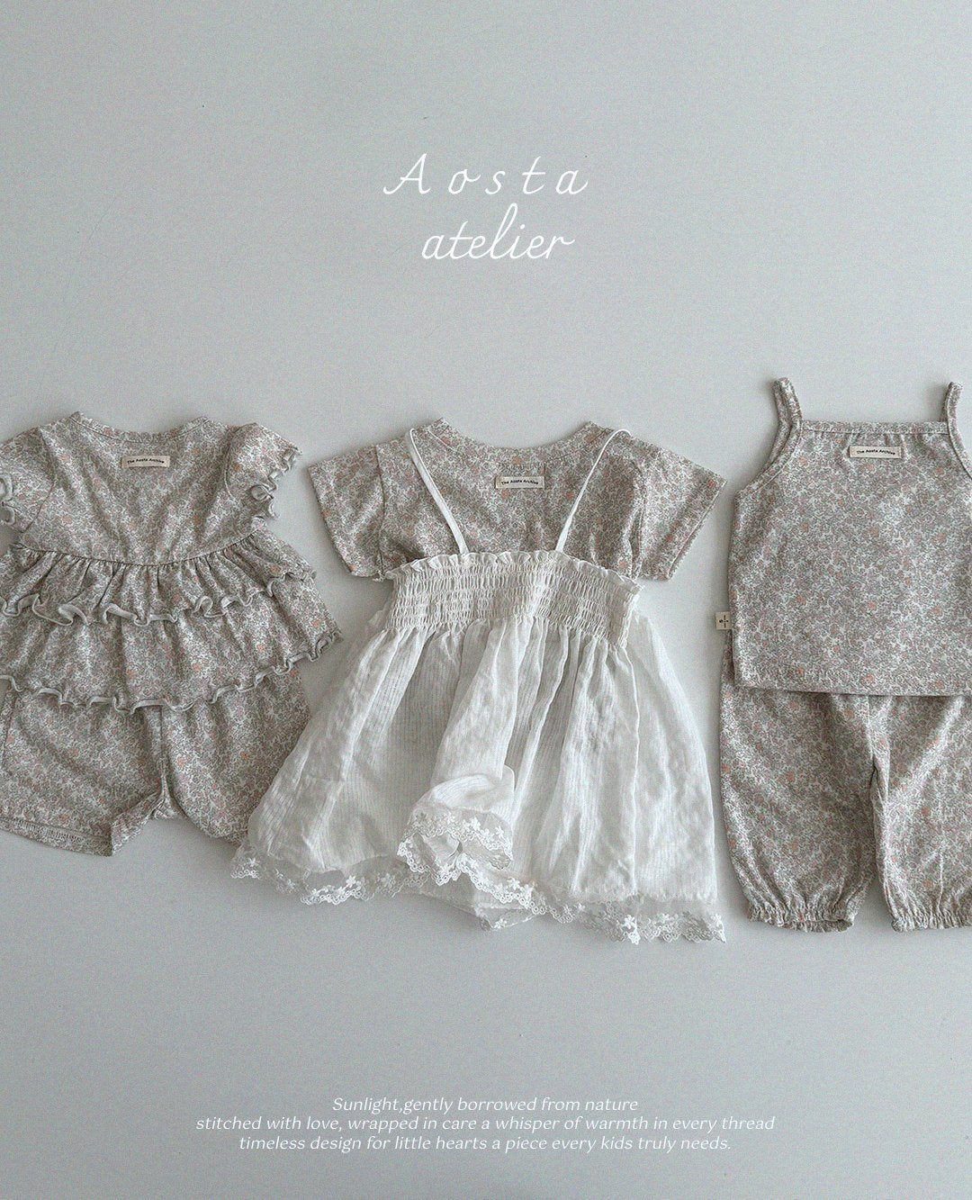 Linen Frill Blouse